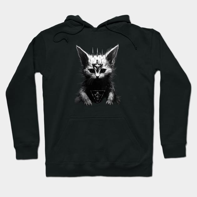 Cat demon Halloween Hoodie by ygxyz